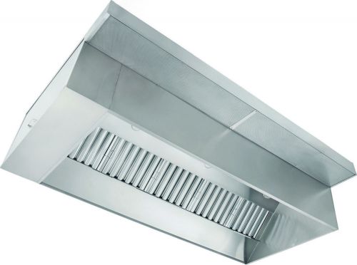 8 ft Captive Aire  Restaurant Hood With Perforated Supply Plentum
