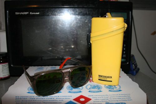 WINTERCHECK FACTORY SAFETY SUNGLASSES DISCONTINUED RARE