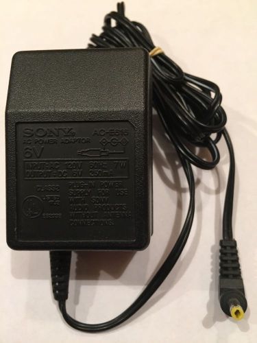 Sony AC Power Adapter 6V - 250mA AC-E616