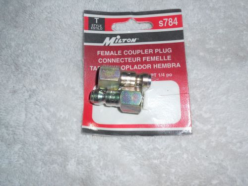 Milton s 784 female coupler plug