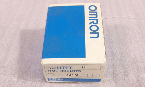 Time counter Omron H7ET-B unused