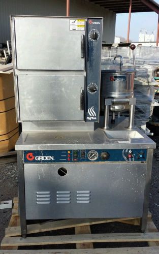 Groen HY6 Steam Convection Oven w/ Jacketed Tilt Kettle Electric