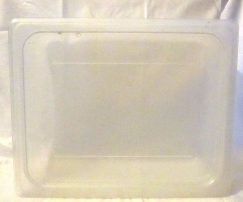 Cambro 4&#034; 1/2 Half-Size Plastic Restaurant Food Storage/ Serving Pan With Lid