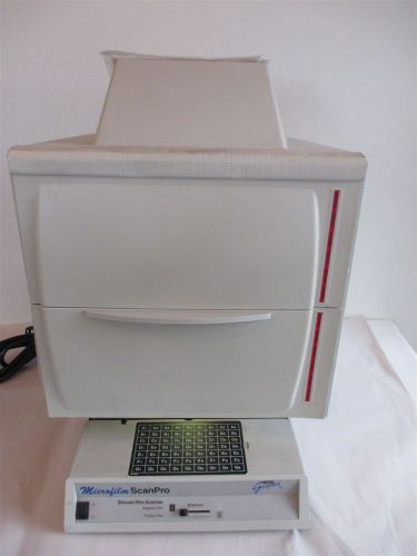 InfoGraphix Corp. ScanPro Desktop Microfilm Scanner Type 19GBDX-MFSP Manual &amp; CD