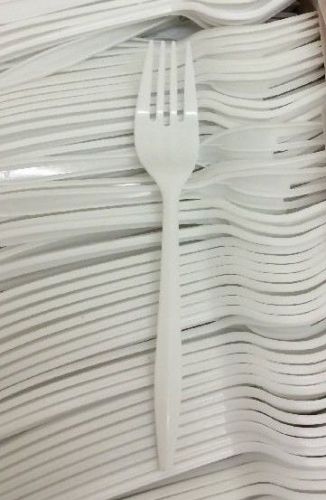 FORK PLASTIC CUTLERY HOME FAST FOOD RESTAURANT KITCHEN PARTY PICNIC BOX 1000 Lot