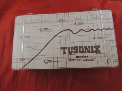 60 Pc Tusonix EMI Filter Kit 4300-000:004 &amp; 4400-000:054 6 pcs. ea x 10 Values