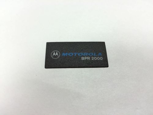 Motorola BPR2000 Pager Replacement Front Label Model 3305442H01 *OEM*