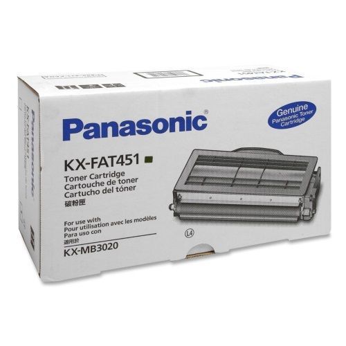 KX-FAT451 Panasonic Toner Cartridge Black Laser 5000 Page 1 Each