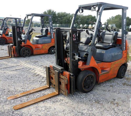4000lb capacitytoyota forklift, 7 series truckers mast, 4 available, 06 models for sale