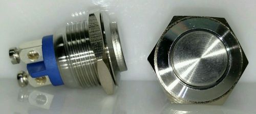 16mm Stainless push button 10 for $30