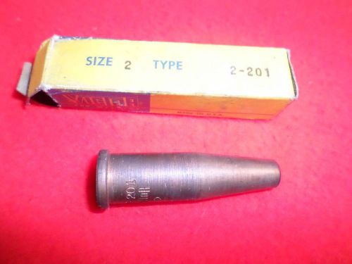 Victor Size 2 Type 2-201 Cutting Tip Oxy Acetylene Gas Tools
