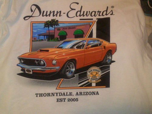 Dunn Edwards Paint T Shirt Thornydale, Arizona 2005 New w/tags. Mustang 69 Mach1