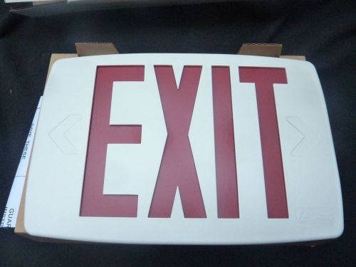 Lithonia Lighting EXIT SIGN green or red insert letters
