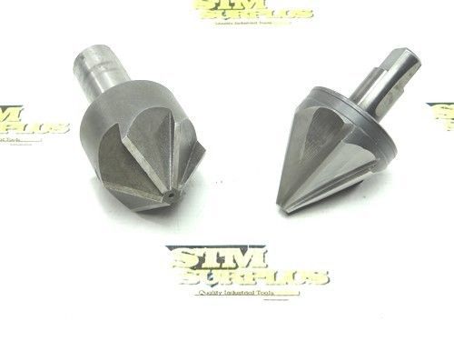 PAIR OF HSS ASSORTED SHANK COUNTERSINKS 2&#034; &amp; 2-1/64&#034; FORD