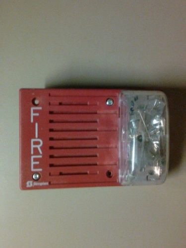Simplex fire alarm 4903-9422 audio visual horn strobe used for sale