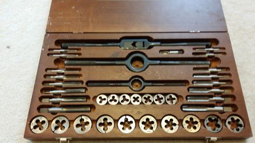 Bendix Besly Greenfield Champion 37 Piece NC NF Tap and Die Set