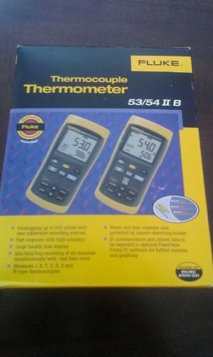 Fluke 54 II B Dual Input Digital Thermometer