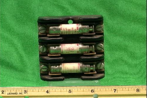 Ul fuse block with 2x tr10r, 1x tr2r for sale