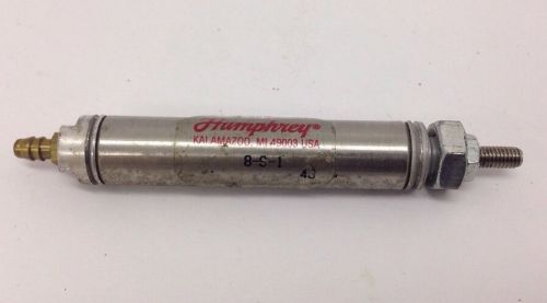 HUMPHREY 8-S-1 1&#039; Stroke Stainless Steel Single Action Spring  AIR CYLINDER