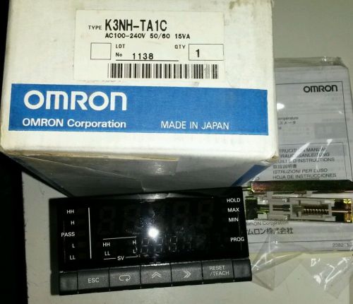 {{BRANDNEW}}Omron K3NH-TA1C Digital Tempurature meter