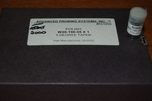 Advanced probing systems wafer prober tips needles  #w20-190-05x1  (500) for sale
