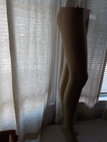 Vintage fiberglass mannequin retail display model legs w/torso-nice rear