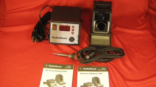 70w watt pro line soldering station digial led radio shack new free shipping!!! for sale