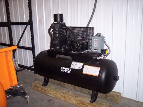 air compressor cambell hausfield 80 gal, 7.5 hp 3phase