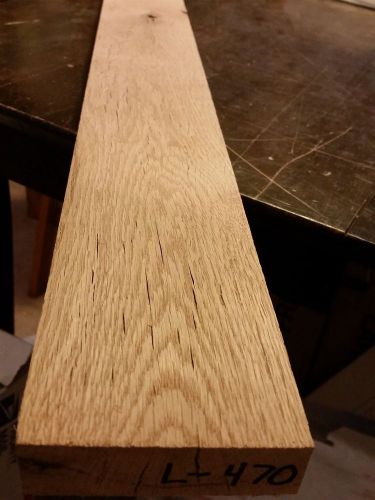 4/4 Red Oak Board 36 x 3.13 x ~1in. Wood Lumber (sku:#L-470)