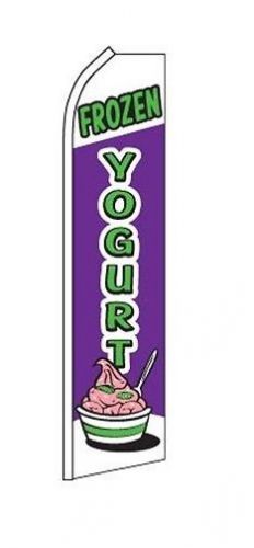 Frozen Yogurt  X-Large Swooper Flag - A-361