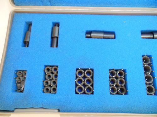 Helical twm keysert range kit thread repair 5 to 12 tap tool &amp; die in case for sale