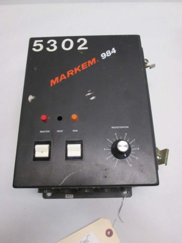 MARKEM 984 PRINTER LABELLER ENCODER CONTROLLER MACHINE 115/230V-AC D405657