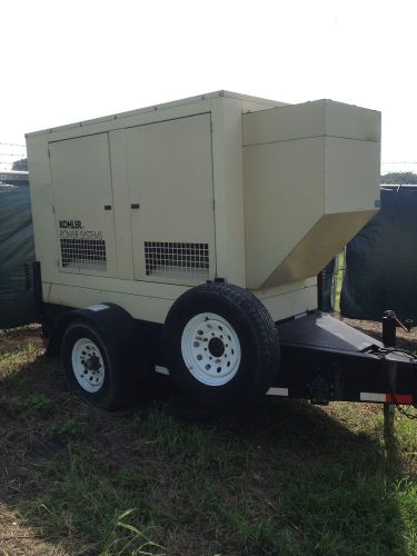 Kohler 23kw generator 1 &amp; 3 phase john deere diesel engine sound proof call now! for sale