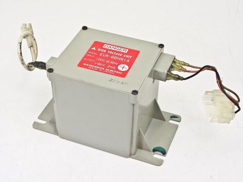 Matsushita High Voltage Unit 100V, 50/60Hz, &amp;6kV, 2mA EUK-66HN1A
