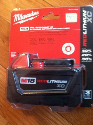 Mileaukee M18 Red Lithium Battery