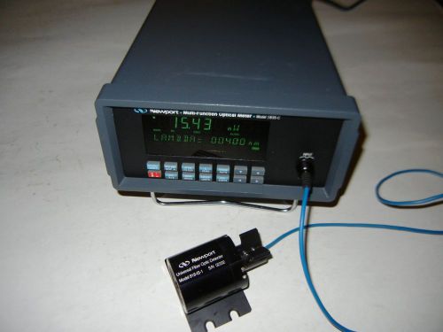 Newport 1835-C Optical Power Meter + 818-IS-1  Detector &amp; Cal. Module