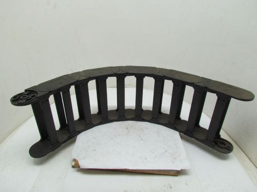 Cable/hose carrier 300mm bend radius 222mmw x 56mmh window 91mm pitch 38-3/4&#034;l for sale