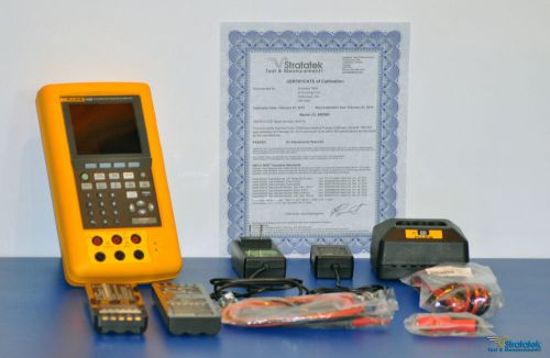Fluke 743b documenting process calibrator tc, nist calibrated for sale