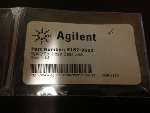 Agilent  Gold plated seal with cross,  part no: 5182-9652