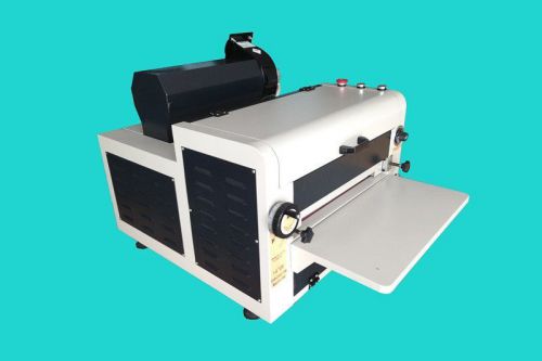 Professional UV Coating Embossing Machine 14inch 2 pattern rollers included