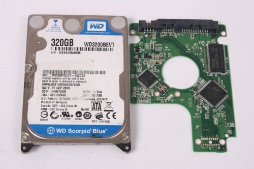 Wd wd3200bevt-00zct0 320gb 2,5 sata hard drive / pcb (circuit board) only for da for sale