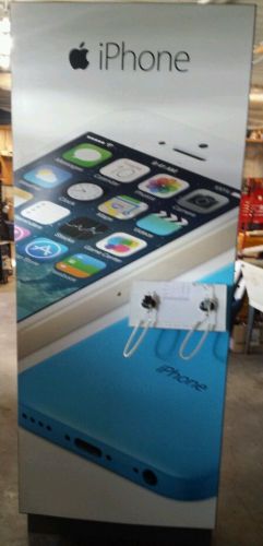 WIRELESS RETAIL STORE IPHONE DISPLAY HOLDS 2 PHONES