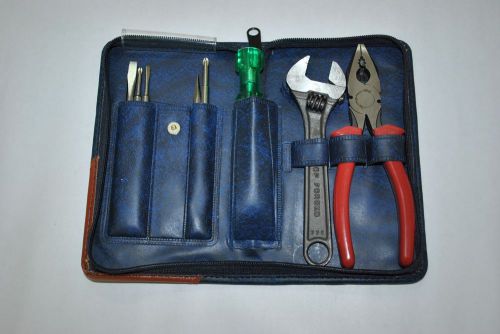 Universal tool kit with plier, adjustable spanner &amp; screw drivers for sale