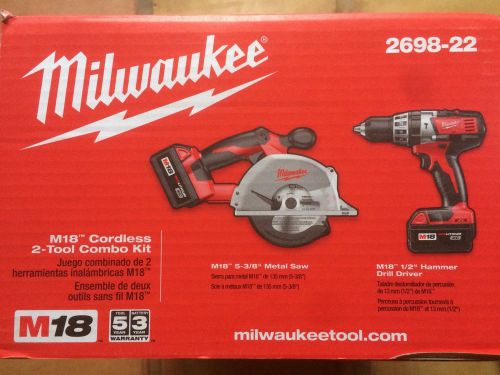Milwaukee M18 Cordless 2-tool Combo Kit