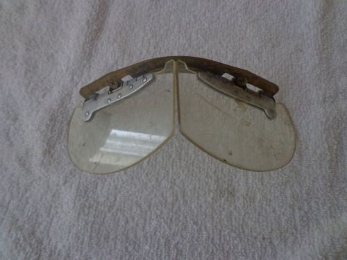 Bourke flip-down eye shields with hardware used good condition for cairns n5a for sale