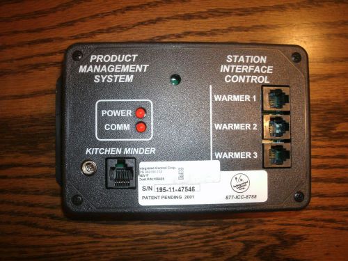 Integrated Control Product Management System Station Interface Control 980195-11