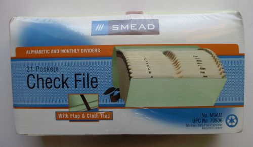 Smead 21-Pocket Check File Alphabetic and Monthly Dividers No. M9AM 70506