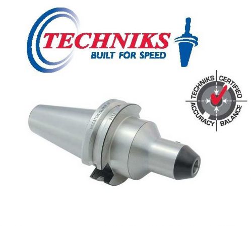 Techniks CT40 1 1/4&#034; Dual Drive Contact 4.6 Length CAT40 End Mill Holder 15,000
