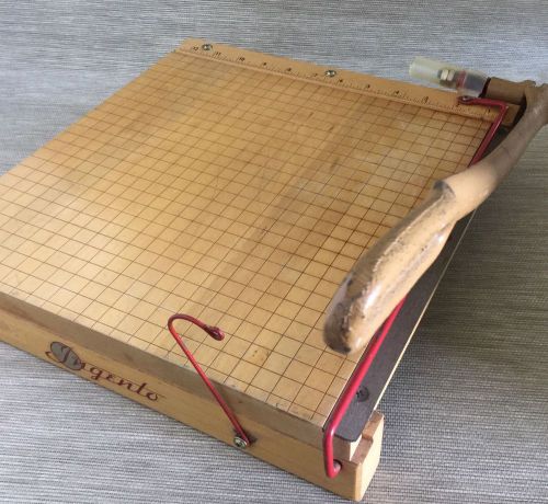 Paper cutter ingento vintage very good condition cuts clean 12 inch no 1132 for sale