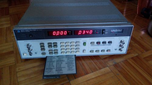 Audio analyzer HP 8903 A